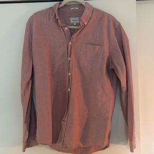 Pink Button Down - Frank & Oak